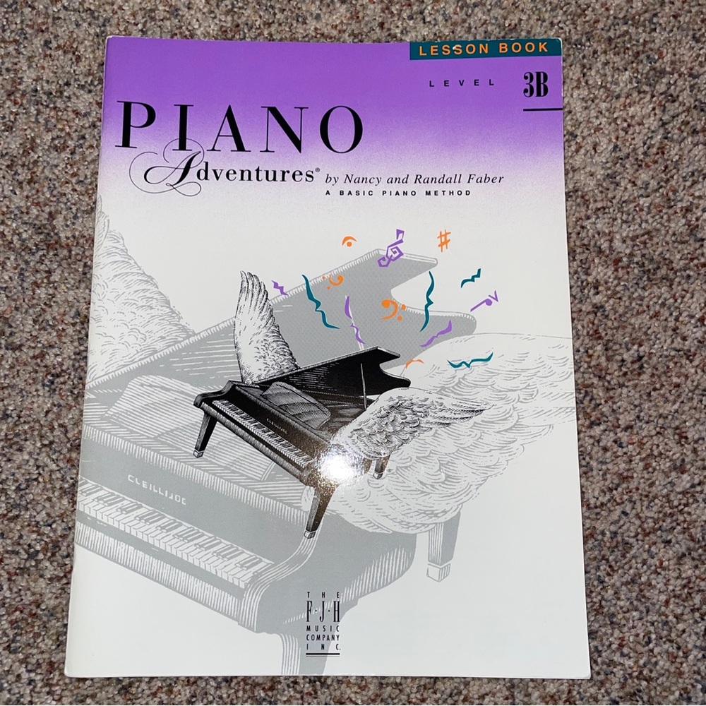 Piano Adventures Level 3B Lesson Book